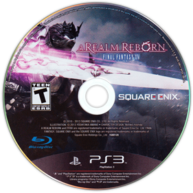 Final Fantasy XIV: A Realm Reborn - Disc Image