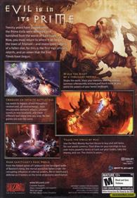 Diablo III - Box - Back Image
