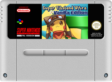 Super Pika Land Ultra: Vanilla Version - Cart - Front Image