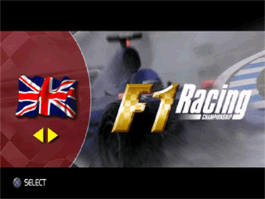 F1 Racing Championship - Screenshot - Game Title Image
