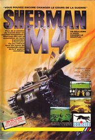 Sherman M4 - Advertisement Flyer - Front Image