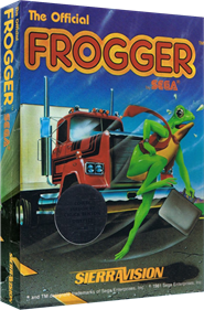 The Official Frogger - Box - 3D Image