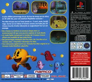 Pac-Man World - Box - Back Image