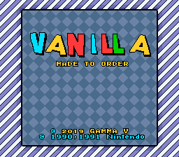 Vanilla: Made to Order