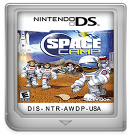 Space Camp - Fanart - Cart - Front