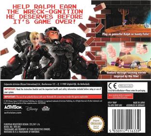 Wreck-It Ralph - Box - Back Image