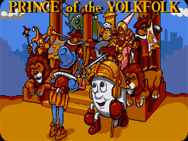 Dizzy: Prince of the Yolkfolk - Screenshot - Game Title Image