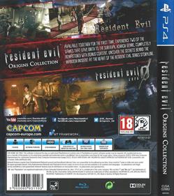 Resident Evil: Origins Collection - Box - Back Image