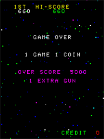 Cosmic Alien - Screenshot - Game Over Image