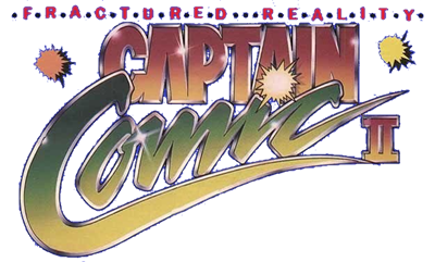 Captain Comic II: Fractured Reality - Clear Logo Image