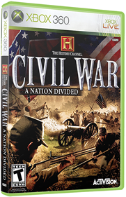 The History Channel: Civil War: A Nation Divided - Box - 3D Image