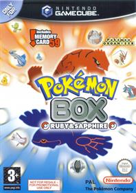 Pokémon BOX: Ruby & Sapphire - Box - Front Image