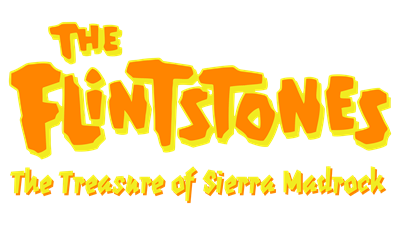 The Flintstones: The Treasure of Sierra Madrock - Clear Logo Image