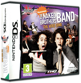 The Naked Brothers Band: The Video Game - Box - 3D Image