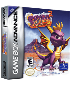 Spyro 2: Season of Flame - Box - 3D