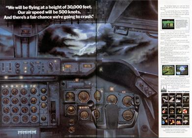 Jumbo Jet Pilot - Advertisement Flyer - Front Image
