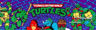 Teenage Mutant Ninja Turtles - Arcade - Marquee Image