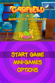 Garfield's Nightmare - Screenshot - Game Title Image