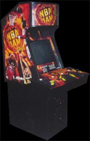 NBA Jam Extreme - Arcade - Cabinet Image