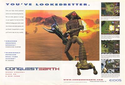 Conquest Earth: First Encounter - Advertisement Flyer - Front Image