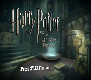 Harry Potter and the Half-Blood Prince - Screenshot - Game Title Image