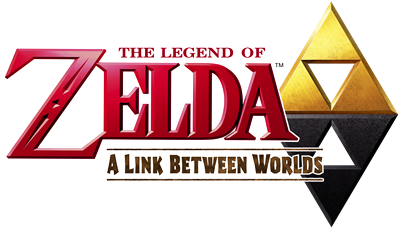 The Legend of Zelda: A Link Between Worlds - Clear Logo Image