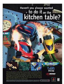 Micro Machines V3 - Advertisement Flyer - Front Image