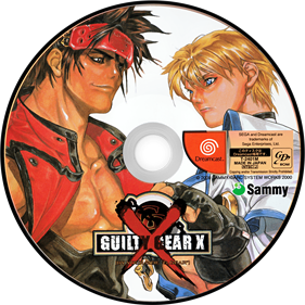Guilty Gear X - Disc Image