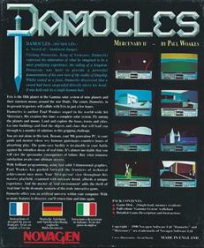 Damocles - Box - Back Image