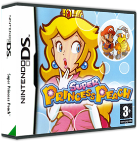Super Princess Peach - Box - 3D Image