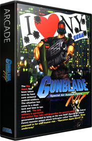 Gunblade NY - Box - 3D Image