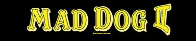Mad Dog II: The Lost Gold - Arcade - Marquee Image