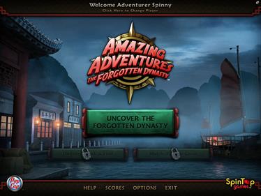 Amazing Adventures: The Forgotten Dynasty - Screenshot - Game Title Image