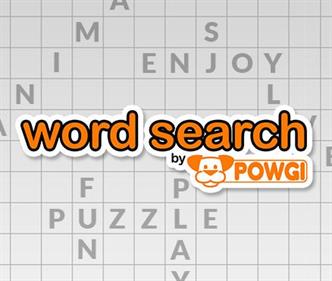 Word Search by POWGI - Box - Front Image