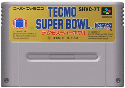 Tecmo Super Bowl - Cart - Front Image