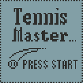 Tennis Master - Screenshot - Game Title Image
