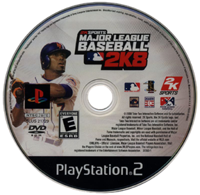 Major League Baseball 2K8 - Disc Image