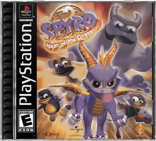 Spyro: Year of the Dragon - Box - Front - Reconstructed Image