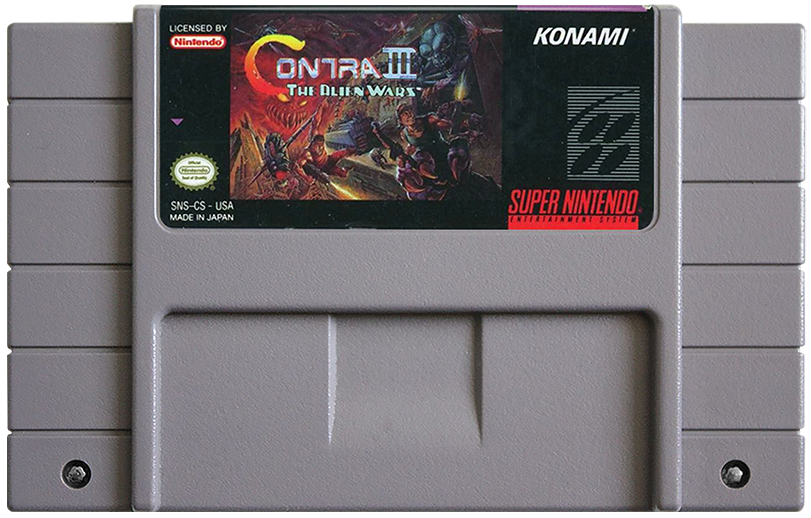 Contra 3 Super Nintendo Jogos