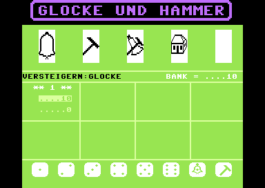 Glocke und Hammer