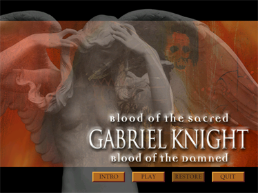 Gabriel Knight 3: Blood of the Sacred, Blood of the Damned - Screenshot - Game Title Image