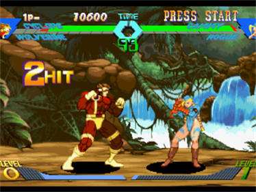 X-Men vs. Street Fighter - Screenshot - Gameplay Image