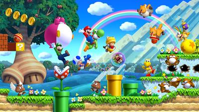 New Super Mario Bros. U - Fanart - Background Image
