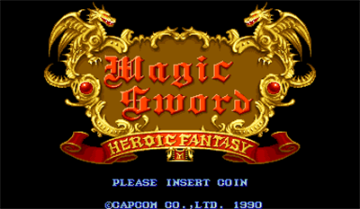Magic Sword - Screenshot - Game Title Image
