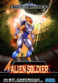 Alien Soldier - Fanart - Box - Front Image