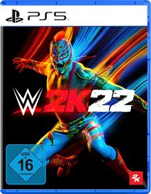 WWE 2K22 - Box - Front - Reconstructed Image