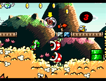 Super Mario World 2: Yoshi's Island - Screenshot - Gameplay Image