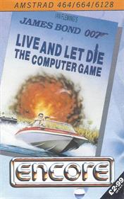 James Bond 007: Live and Let Die: The Computer Game - Box - Front Image