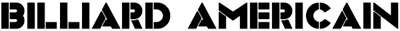 Billiard Americain - Clear Logo Image