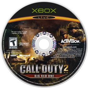Call of Duty 2: Big Red One - Disc Image